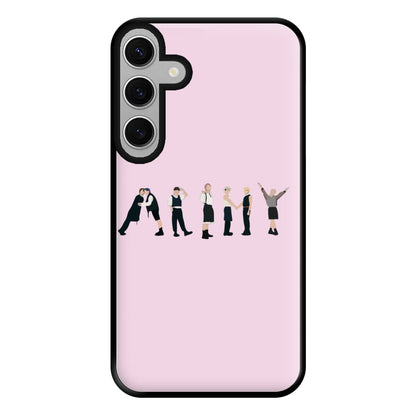 K-Pop Band Army Members Phone Case for Galaxy S24FE