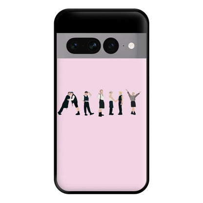 K-Pop Band Army Members Phone Case for Google Pixel 7 Pro