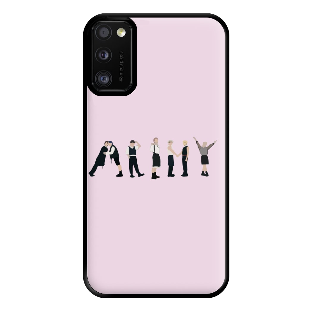 K-Pop Band Army Members Phone Case for Galaxy A41