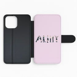 K-Pop Band Army Members Flip Phone Case