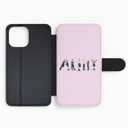 K-Pop Band Army Members Flip Phone Case