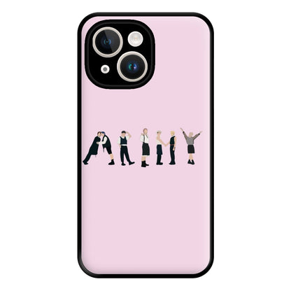 K-Pop Band Army Members Phone Case for iPhone 14 Plus