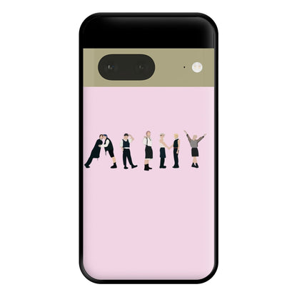 K-Pop Band Army Members Phone Case for Google Pixel 7a