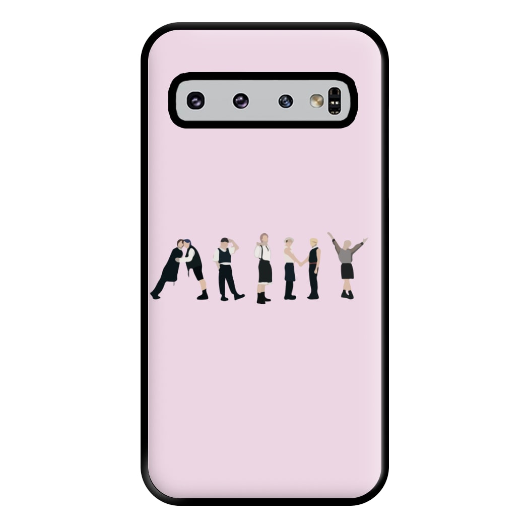 K-Pop Band Army Members Phone Case for Galaxy S10 Plus