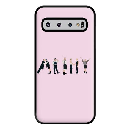 K-Pop Band Army Members Phone Case for Galaxy S10 Plus