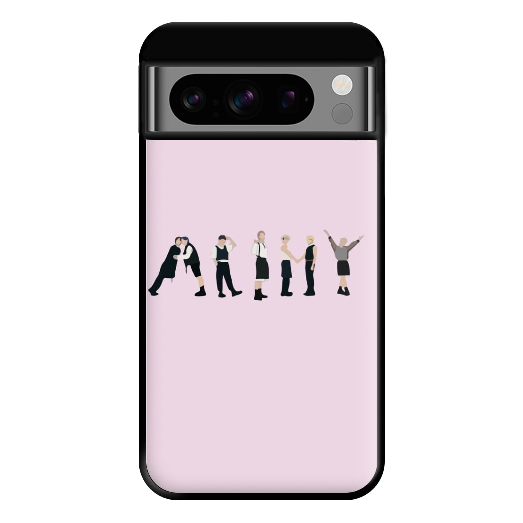 K-Pop Band Army Members Phone Case for Google Pixel 8 Pro