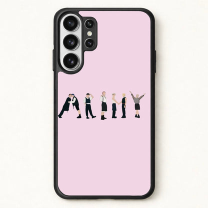 K-Pop Band Army Members Phone Case for Galaxy S26 Ultra