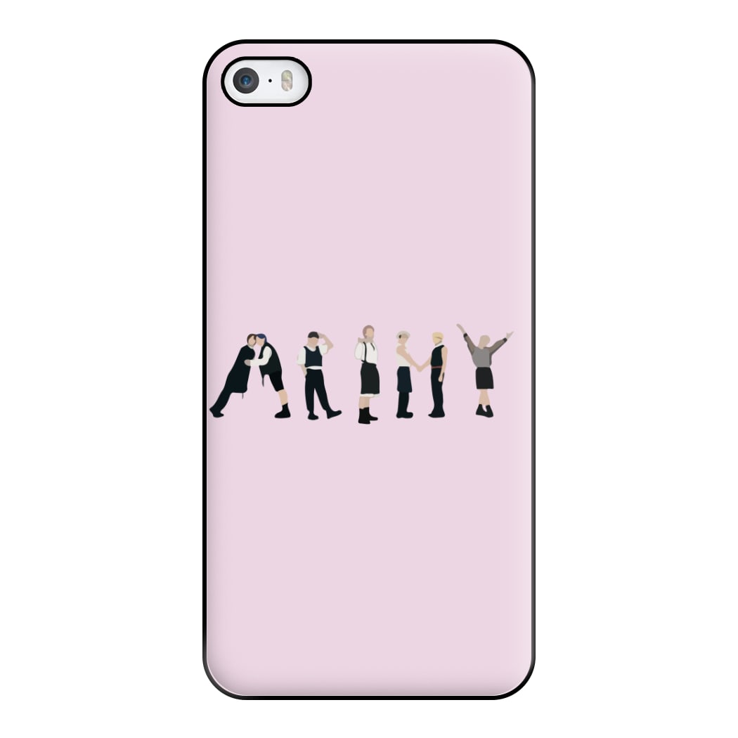 K-Pop Band Army Members Phone Case for iPhone 5 / 5s / SE 2016