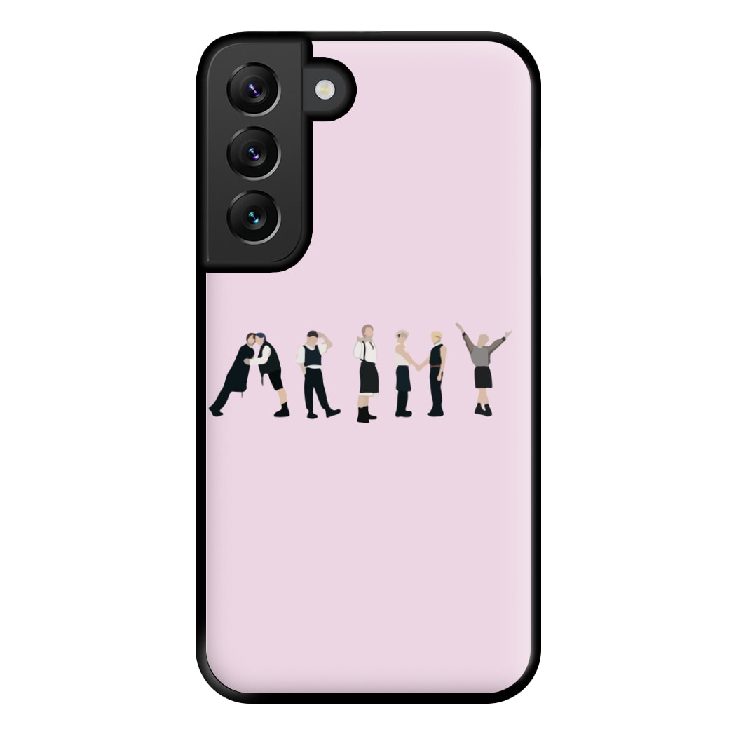 K-Pop Band Army Members Phone Case for Galaxy S22 Plus