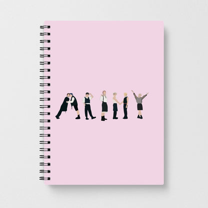 BTS Army Members  Notebook