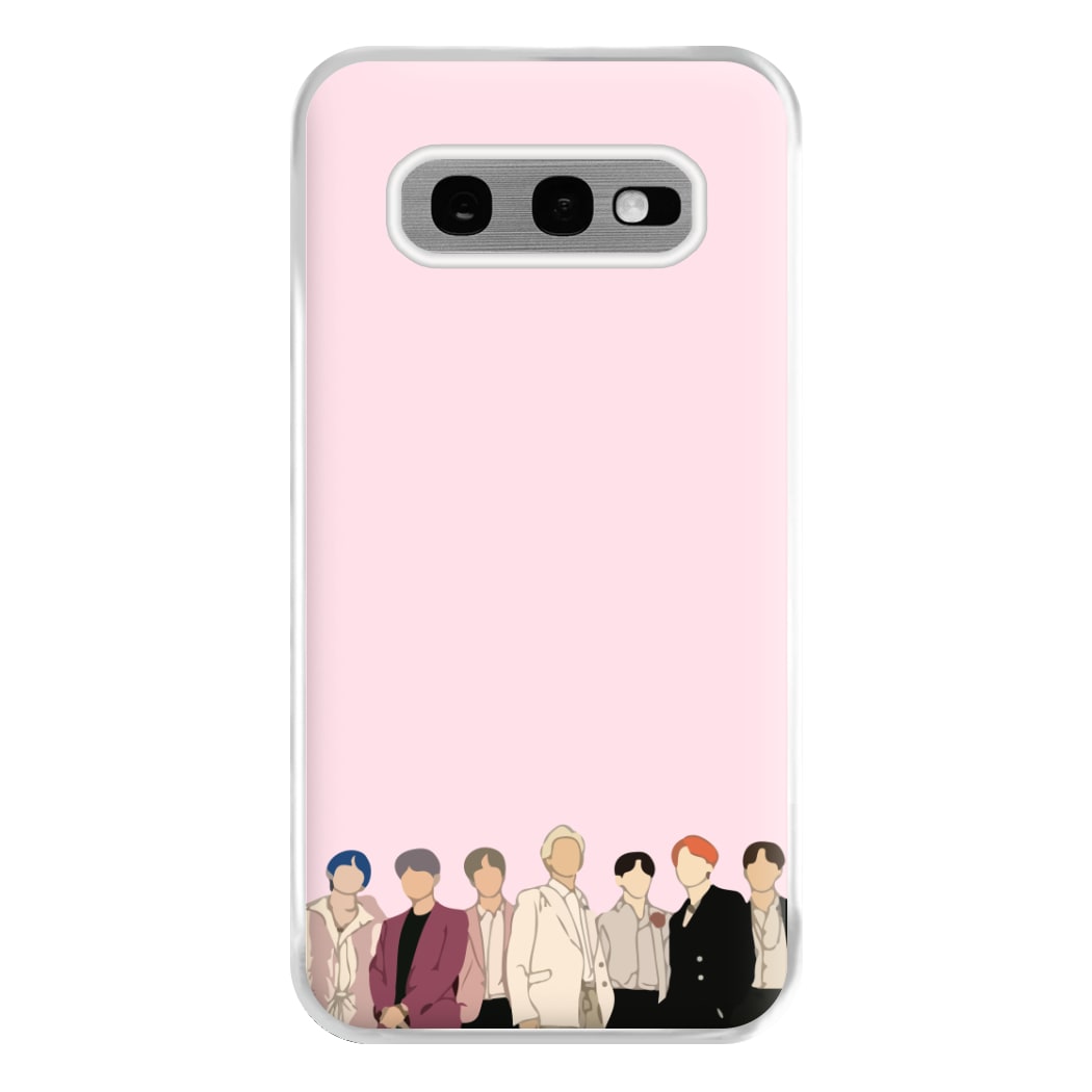 Faceless K-Pop Band Band Phone Case for Galaxy S10e