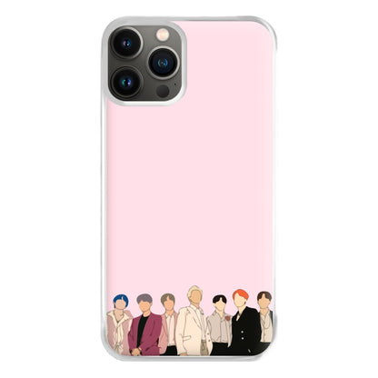 Faceless K-Pop Band Band Phone Case for iPhone 11 Pro Max