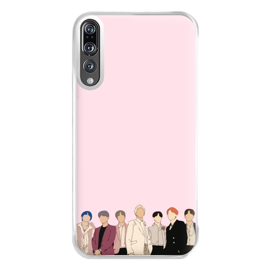 Faceless K-Pop Band Band Phone Case for Huawei P20 Pro