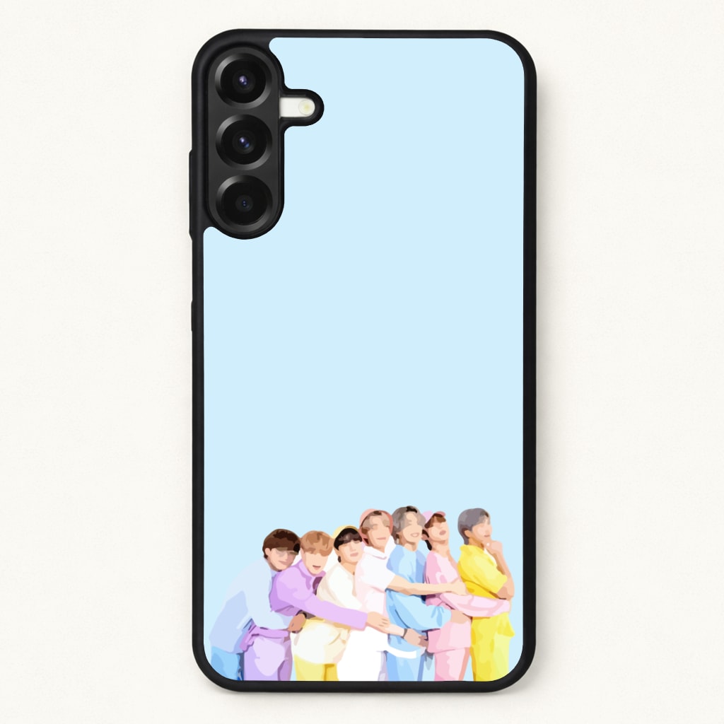 Colourful K-Pop Band Band Phone Case for Galaxy A57