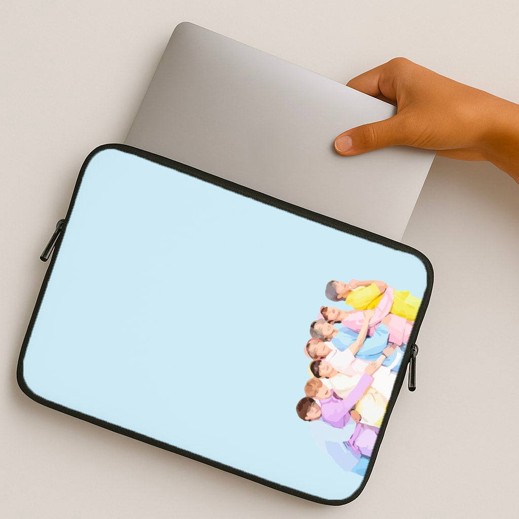 Colourful K-Pop Band Band MacBook Case