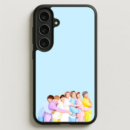 Colourful K-Pop Band Band Phone Case for Galaxy S25FE