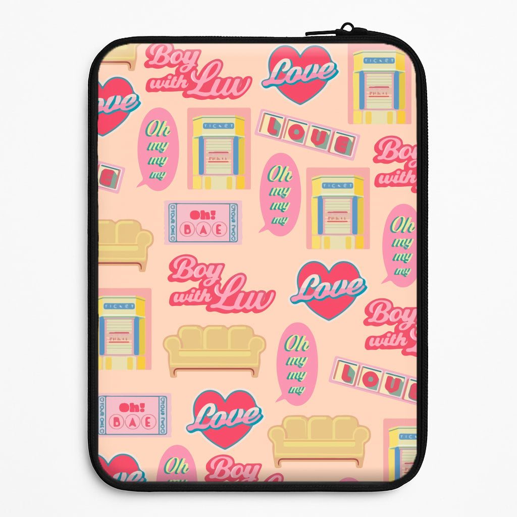K-Pop Band Icon Pattern Universal Laptop Sleeve