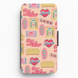 K-Pop Band Icon Pattern Flip / Wallet Phone Case