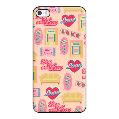 K-Pop Band Icon Pattern Phone Case for iPhone 5 / 5s / SE 2016