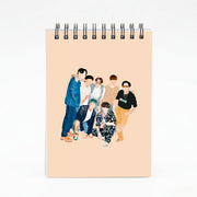 Casual K-Pop Band Band Notebook 4