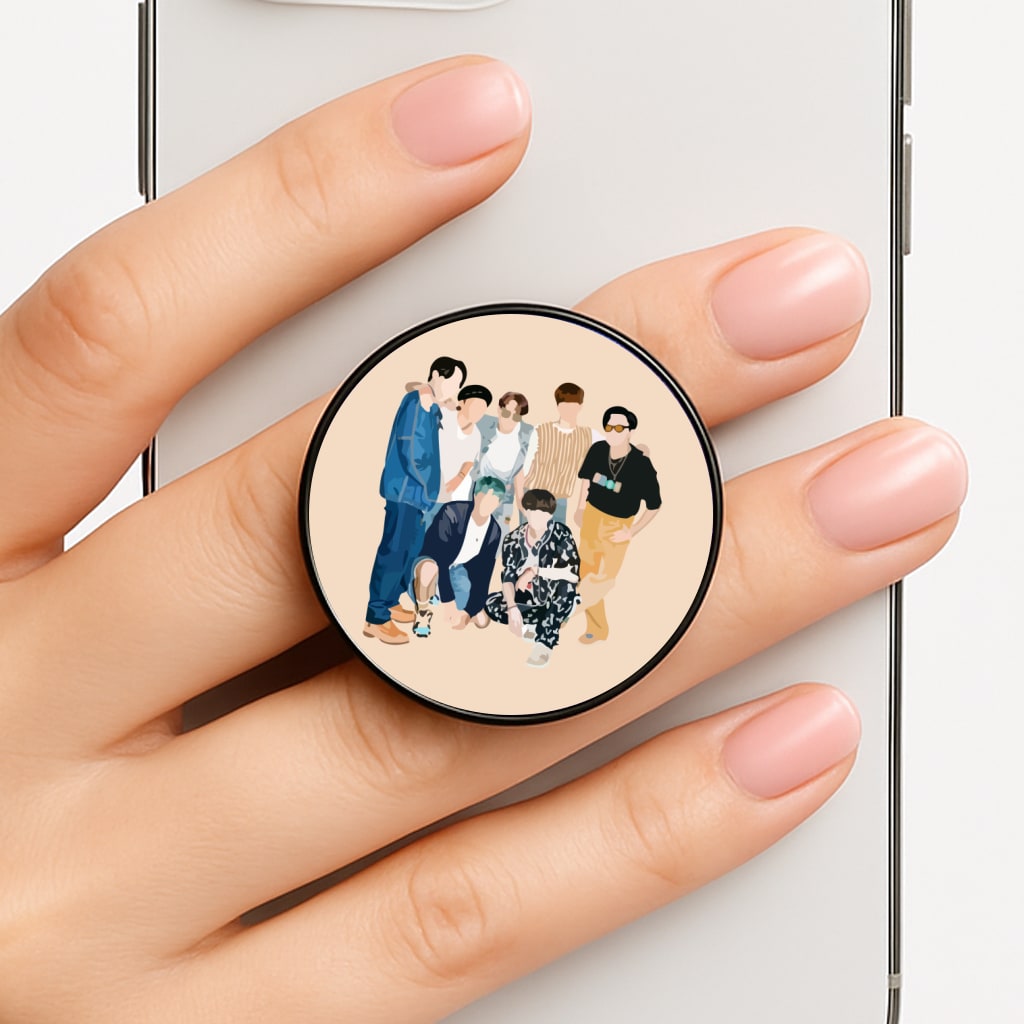 Casual K-Pop Band Band FunGrip