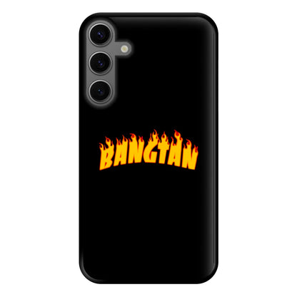 Bangtan Flames - K Pop Phone Case for Galaxy S23FE