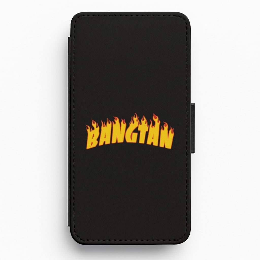 Bangtan Flames - K Pop Flip / Wallet Phone Case