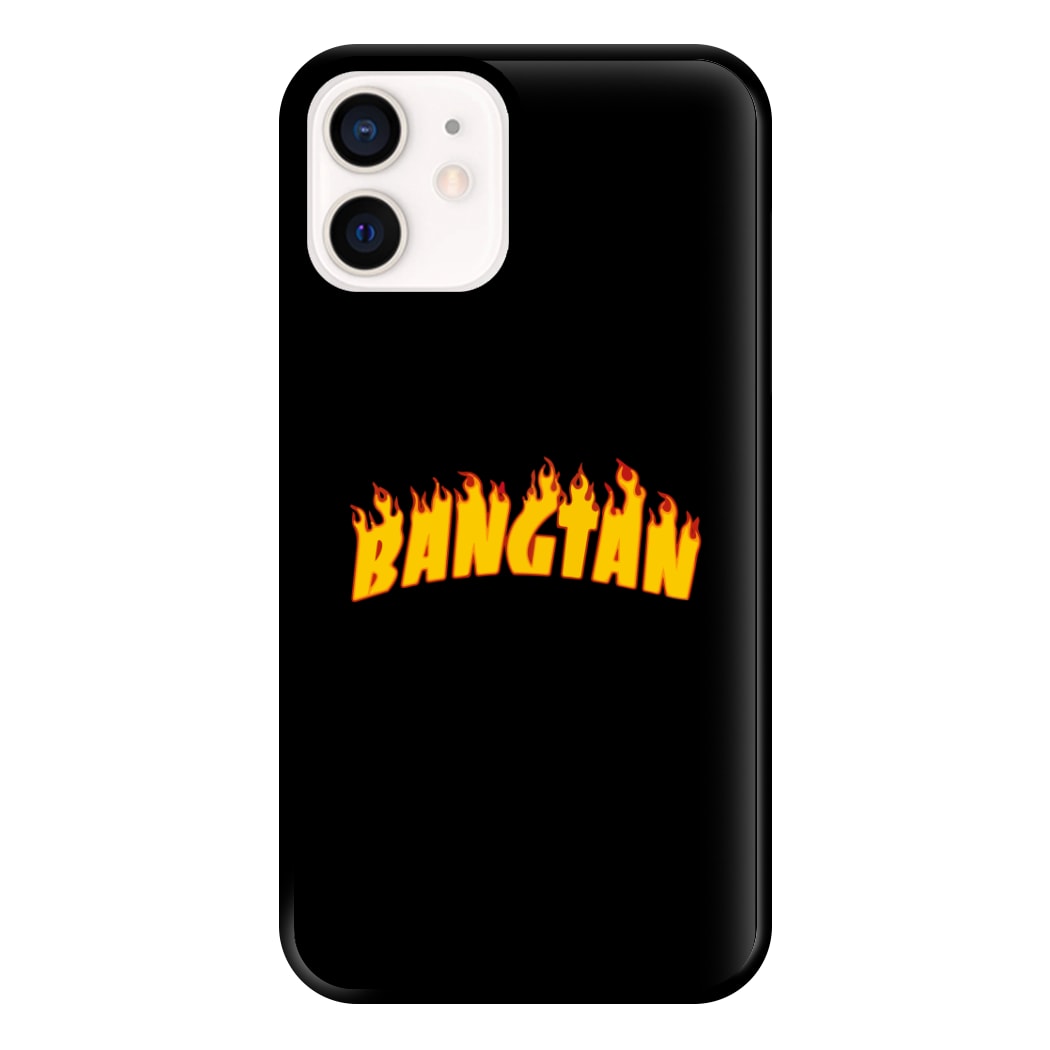 Bangtan Flames - K Pop Phone Case for iPhone 12 Mini