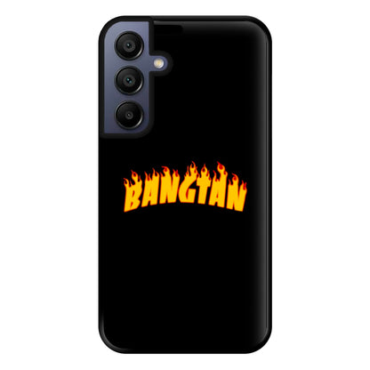 Bangtan Flames - K Pop Phone Case for Galaxy A15