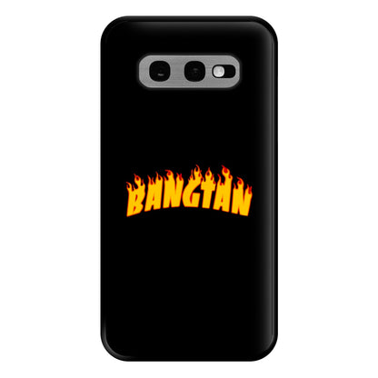 Bangtan Flames - K Pop Phone Case for Galaxy S10e