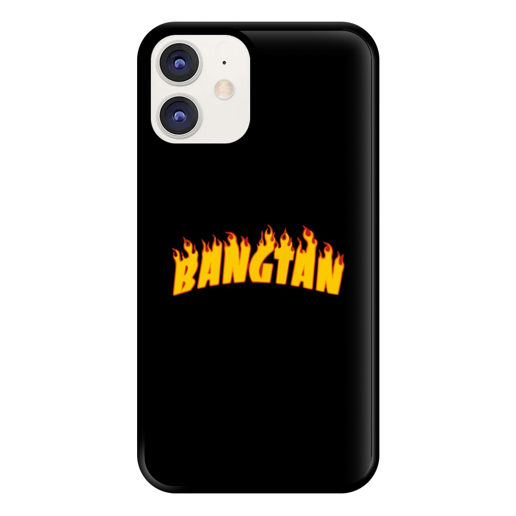 Bangtan Flames - K Pop Phone Case for iPhone 12 / 12 Pro