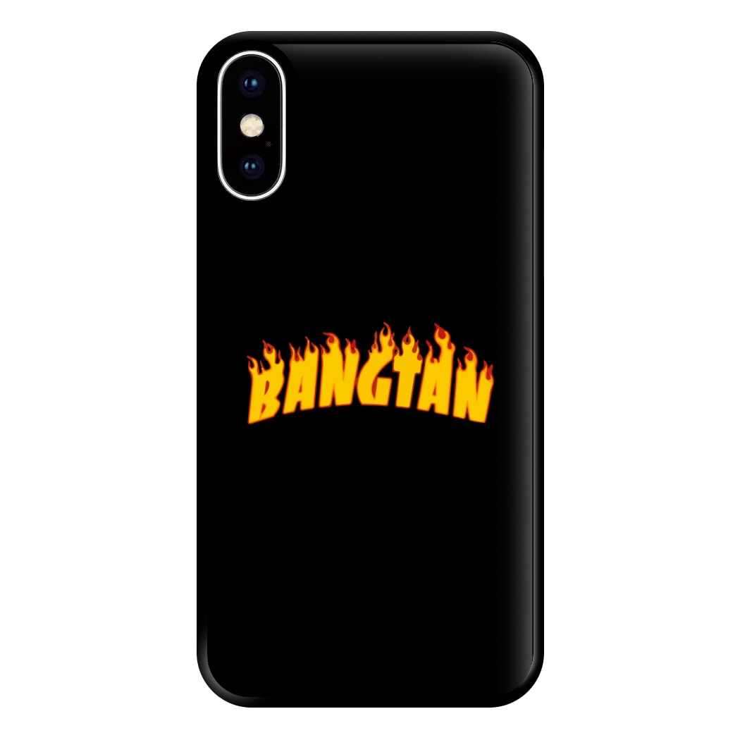 Bangtan Flames - K Pop Phone Case for iPhone XS Max