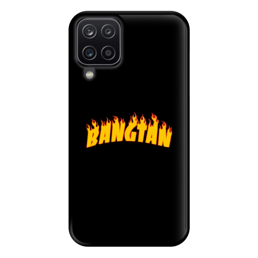 Bangtan Flames - K Pop Phone Case for Galaxy A12