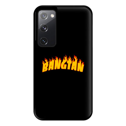 Bangtan Flames - K Pop Phone Case for Galaxy S20FE