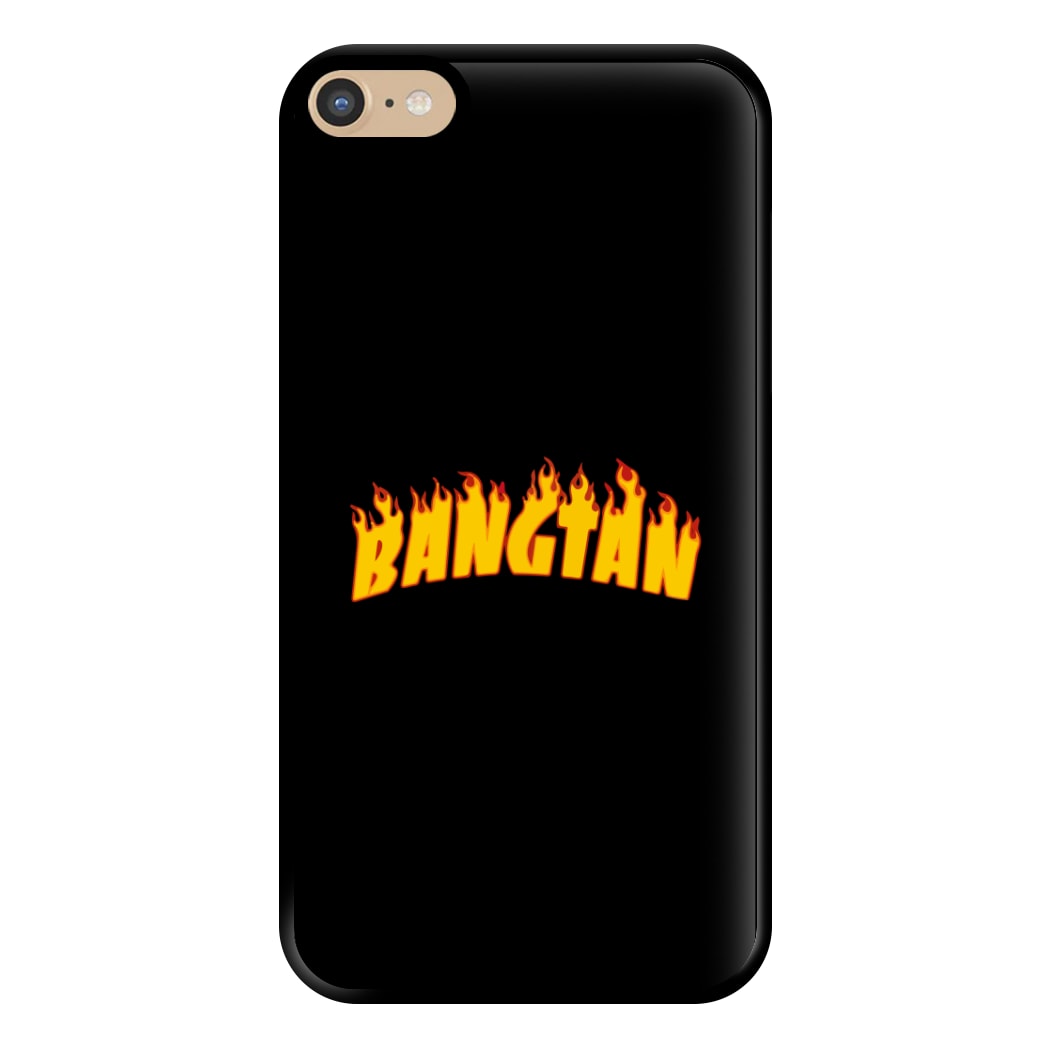 Bangtan Flames - K Pop Phone Case for iPhone 6 Plus / 7 Plus / 8 Plus