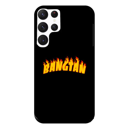 Bangtan Flames - K Pop Phone Case for Galaxy S22 Ultra