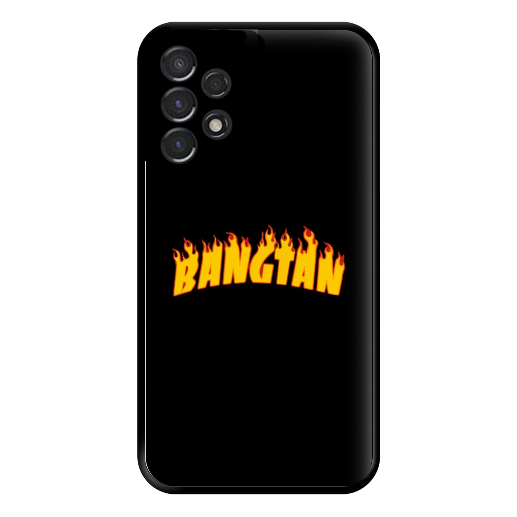 Bangtan Flames - K Pop Phone Case for Galaxy A53