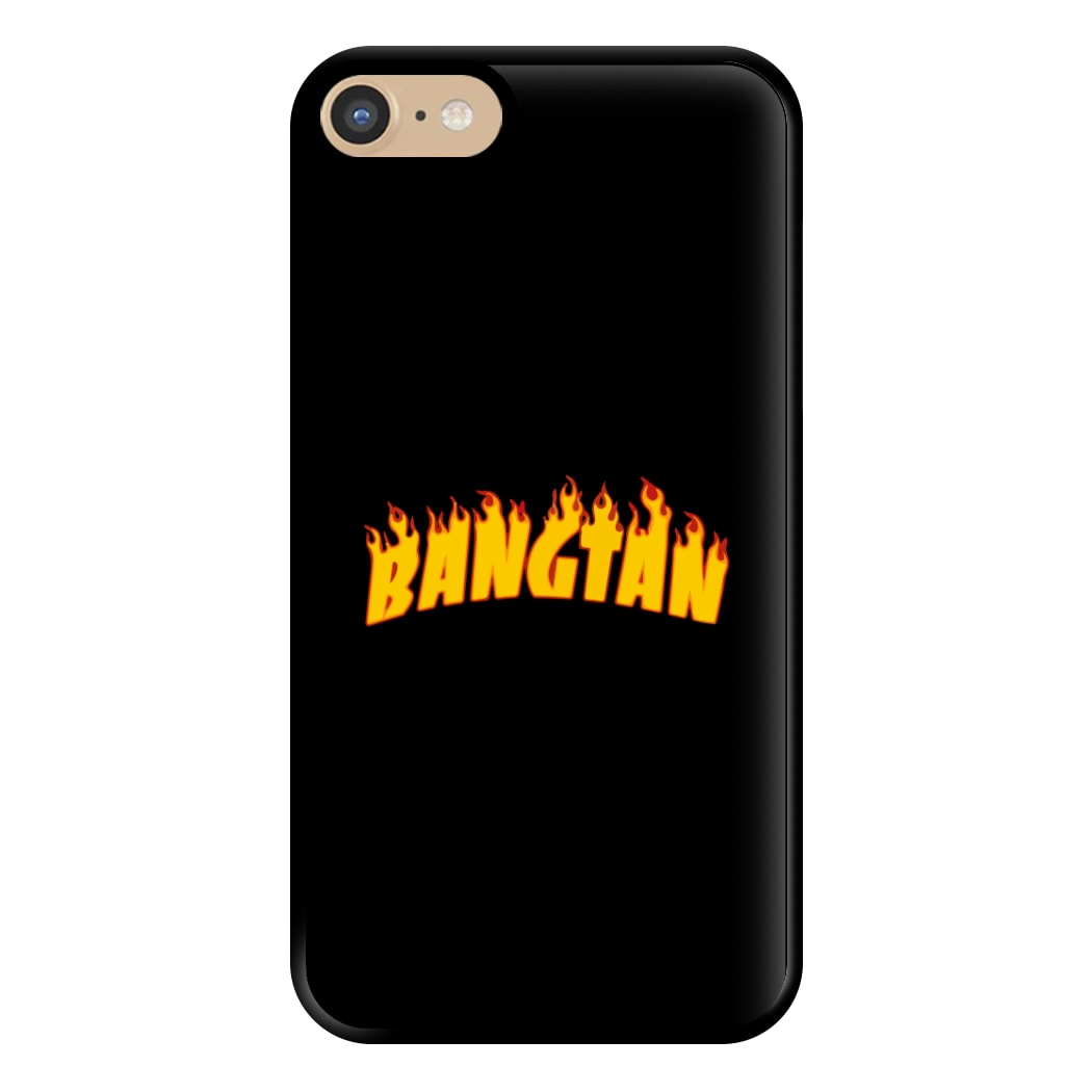 Bangtan Flames - K Pop Phone Case for iPhone 6 / 7 / 8 / SE