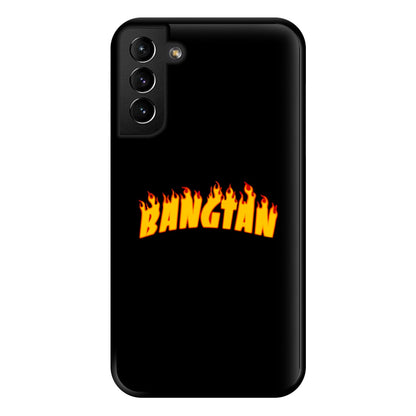 Bangtan Flames - K Pop Phone Case for Galaxy S21 Plus