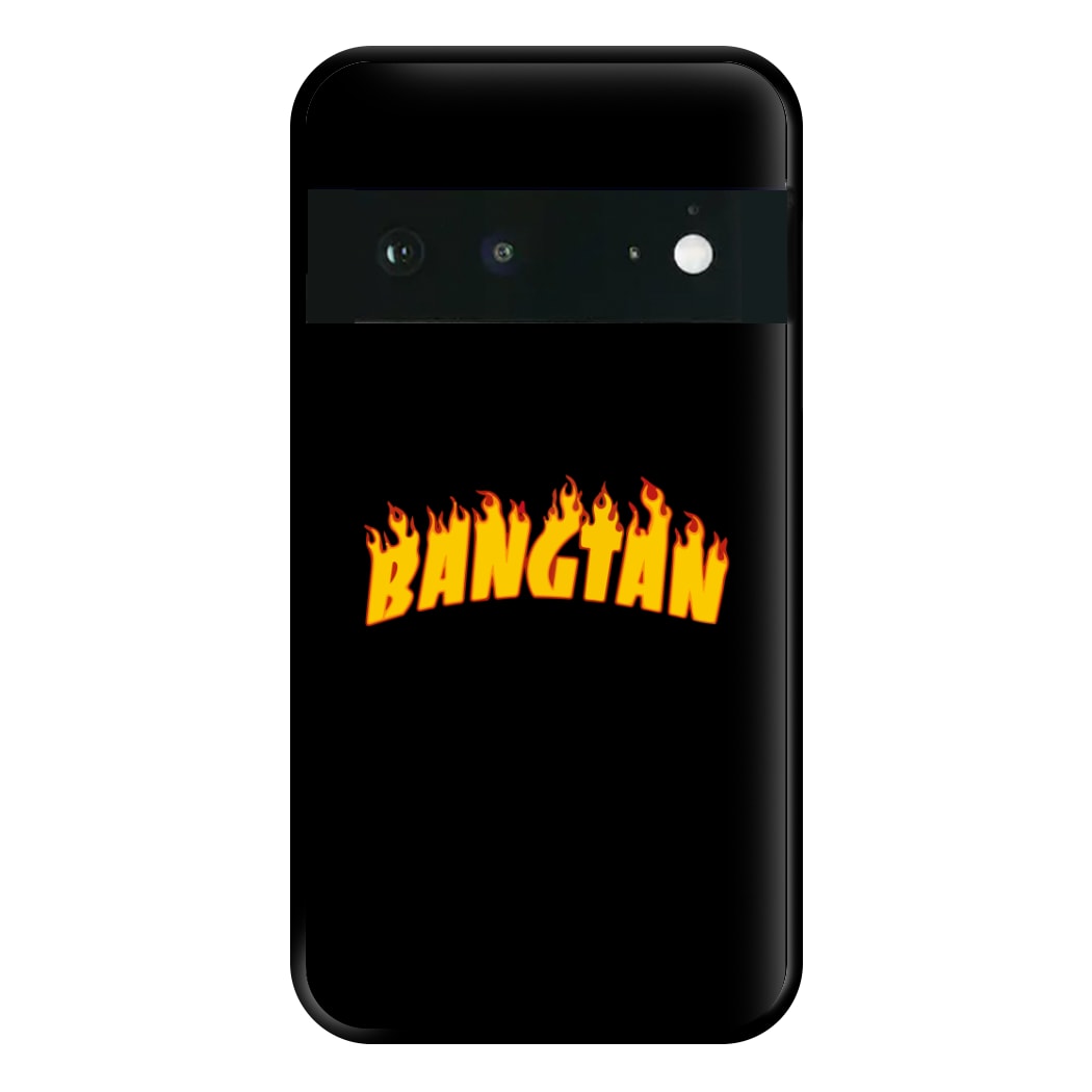 Bangtan Flames - K Pop Phone Case for Google Pixel 6a