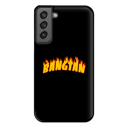 Bangtan Flames - K Pop Phone Case for Galaxy S21FE