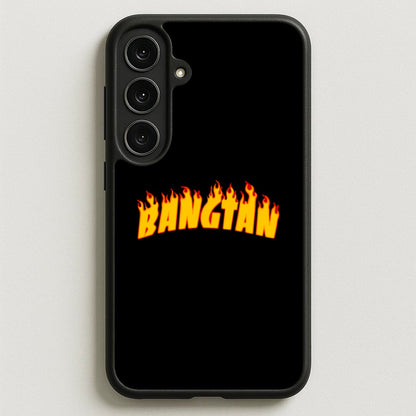 Bangtan Flames - K Pop Phone Case for Galaxy S25FE