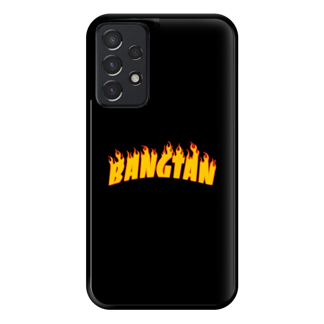 Bangtan Flames - K Pop Phone Case for Galaxy A52 / A52s