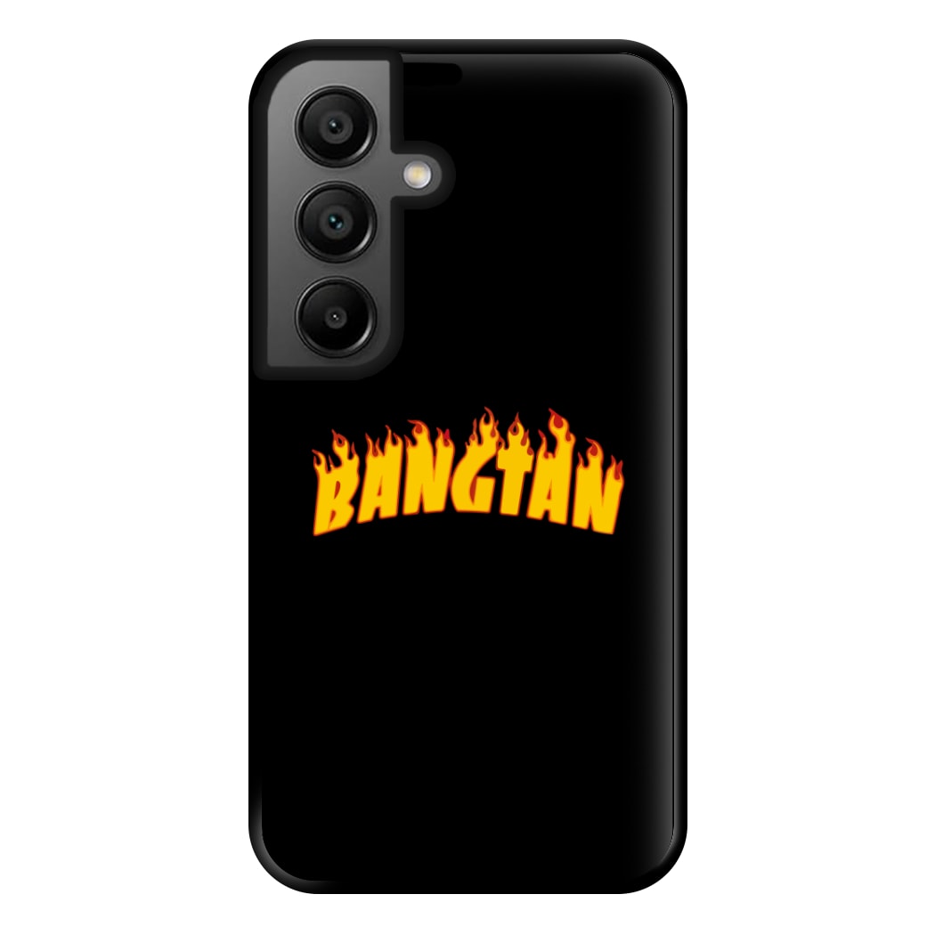 Bangtan Flames - K Pop Phone Case for Google Pixel 8