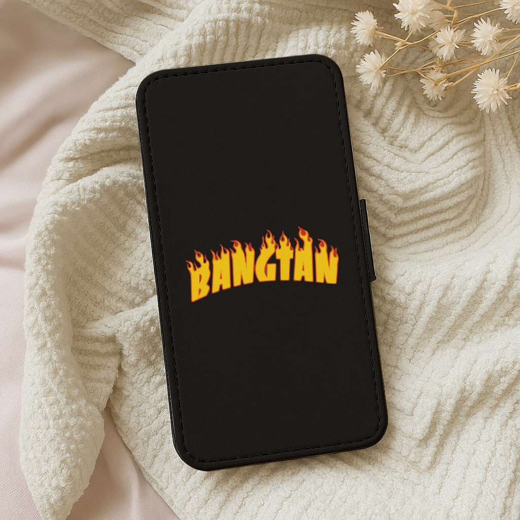 Bangtan Flames - K Pop Wallet Phone Case