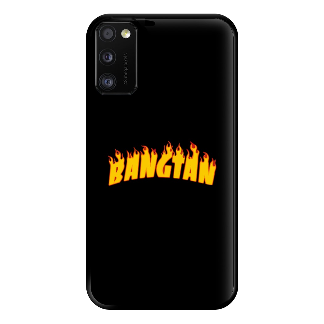 Bangtan Flames - K Pop Phone Case for Galaxy A41