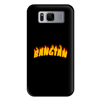 Bangtan Flames - K Pop Phone Case for Galaxy S8 Plus