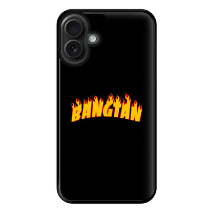 Bangtan Flames - K Pop Phone Case for iPhone 16 Plus