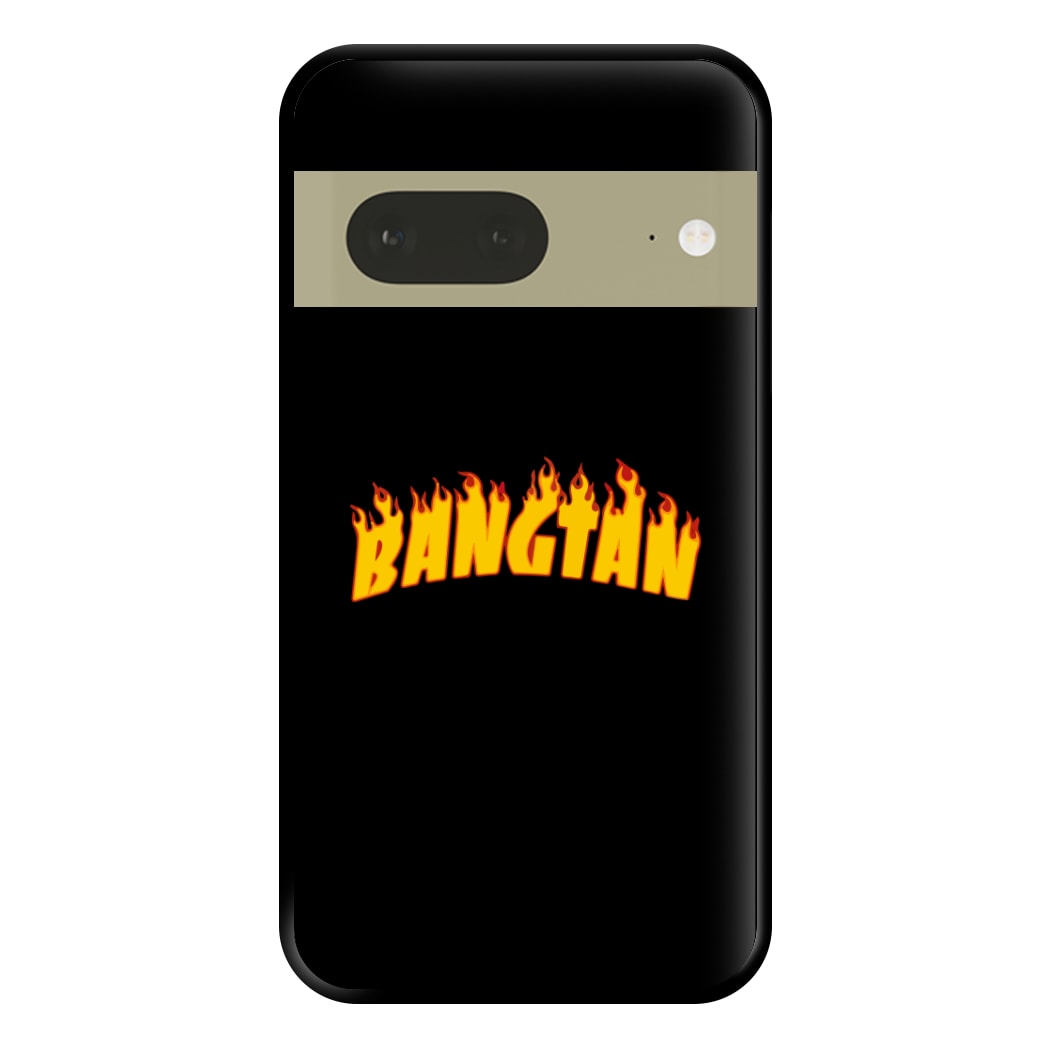 Bangtan Flames - K Pop Phone Case for Google Pixel 7a