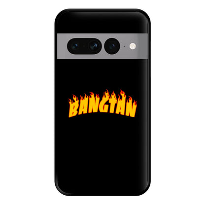 Bangtan Flames - K Pop Phone Case for Google Pixel 7 Pro